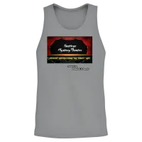 Hastings Mystery Theater-Host by Randall Schaefer Unisex Tank Top - Sport Grey – 2