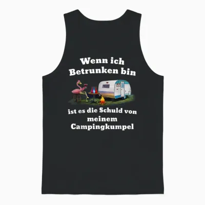 Wenn Ich Betrunken Bin Ist Es Die Schuld Von Meinem Unisex Tank Top - Black