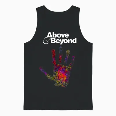 Above Beyond Unisex Tank Top - Black