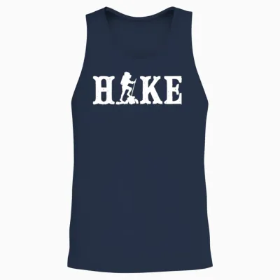 Hike Unisex Tank Top - Navy