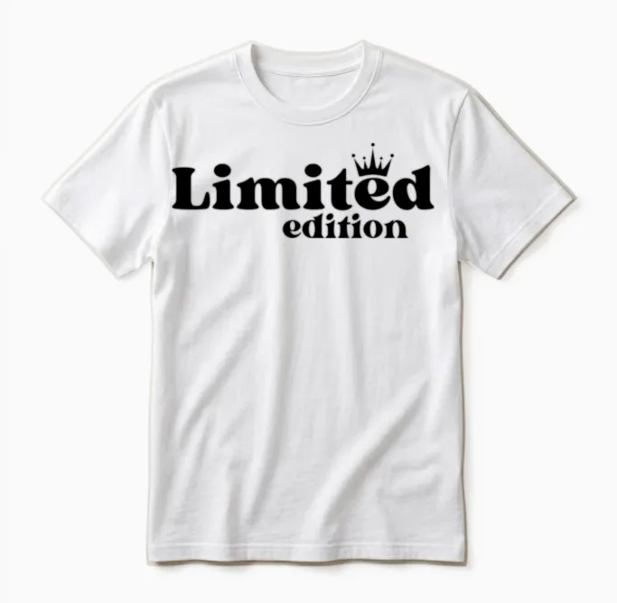 Retro Groovy Limited Edition Unisex T-Shirt - White