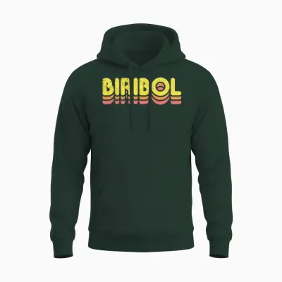 Retro Biribol Unisex Hoodie - Forest