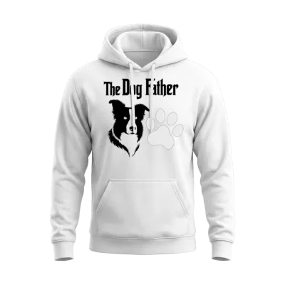 The Dog Father Unisex Hoodie - White