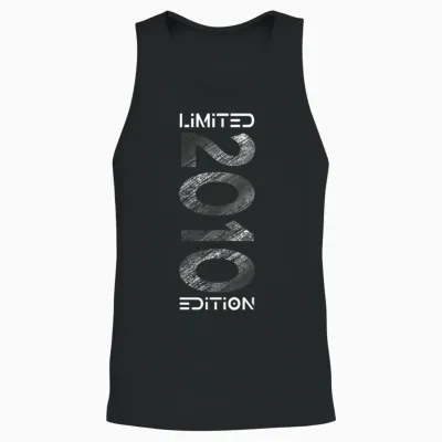 Limited Edition Jahrgang 2010 Junge Mädchen 16. Geburtstag Unisex Tank Top - Black