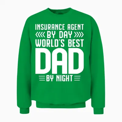 Funny Broker Unisex Sweatshirt - Irish Green