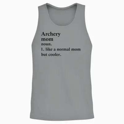 Archery Mom Funny Archer Definition Unisex Tank Top - Sport Grey