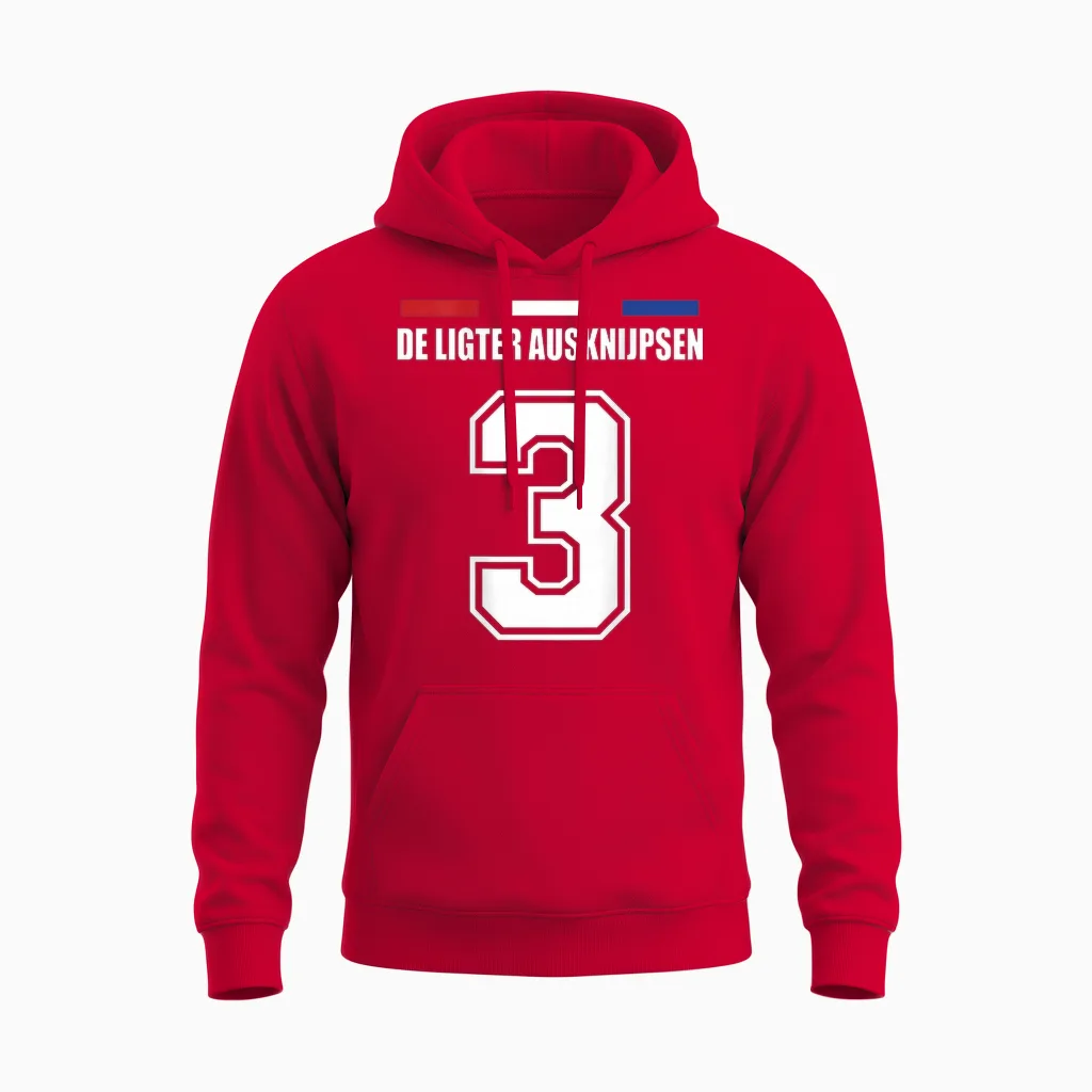 Lustige Namen Holland Trikot Für Mallorca Und Die Party Unisex Hoodie in Red