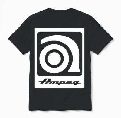 Ampeg New Unisex T-Shirt - Black