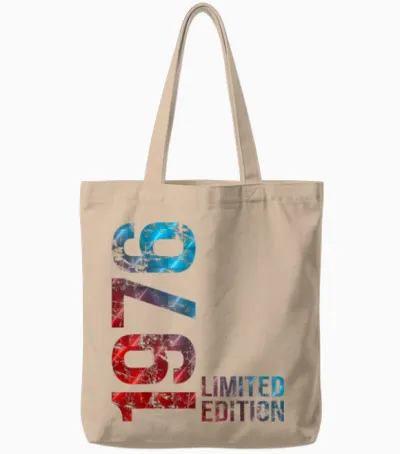 50th Birthday Man Woman 50 Years 1976 Tote Bags - Natural