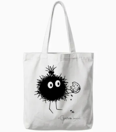 Woolly Beastie Crumbles © Chyropterum Innoxius Tote Bags - White