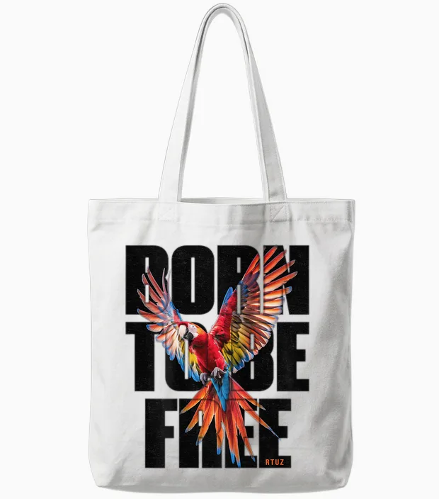 Hip Hop Vintage Graffiti Y2k Edgy Urban Backprint Streetwear T-Shirt, Gray Tote Bags in White