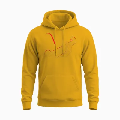 Playing Guitar Guitarist Music Life Funny Gift Unisex Hoodie - Gold