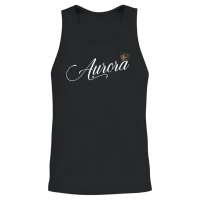 Aurora Custom Name for Women Kids Toddlers - Unisex Tank Top - Black – 2