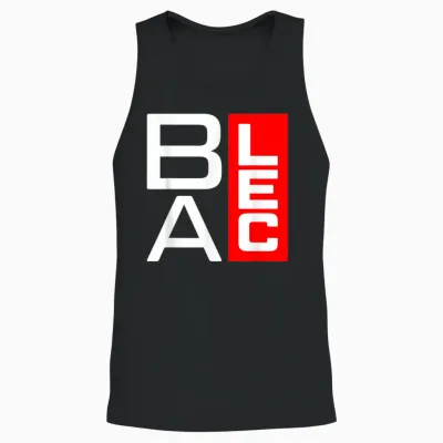 (je M'en) Balec Gift Man Humour Original Woman Funny Unisex Tank Top - Black