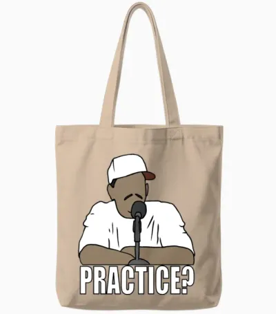 Allen Iverson Practice Tote Bags - Natural