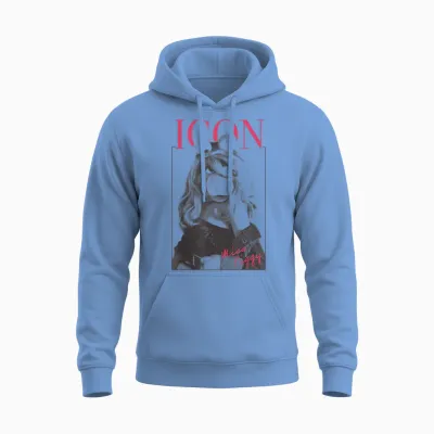 Disney the Muppets Miss Piggy Icon Magazine Unisex Hoodie - Carolina Blue