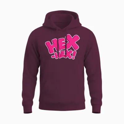 Bibi Blocksberg Hex-Hex! Halloween Carnival Costume T-Shirt, Green Unisex Hoodie - Maroon