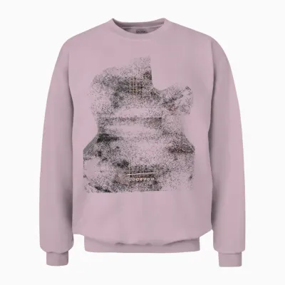 Western Akustik Gitarre I Akustische Gitarre Unisex Sweatshirt - Light Pink