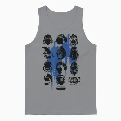 Masters of the Universe Silhouetten Unisex Tank Top - Sport Grey