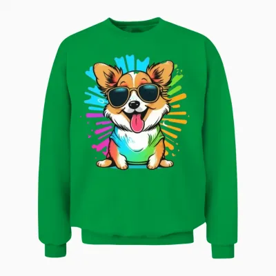 Dog Unisex Sweatshirt - Irish Green
