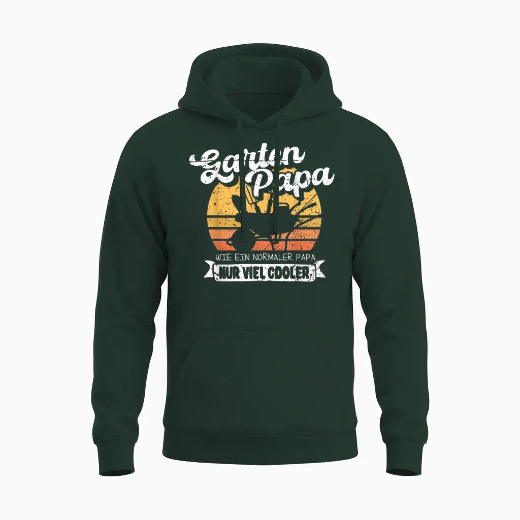 Garten Papa Lustiges Gärtner Spruch Outfit Vatertag Vater Unisex Hoodie in Forest