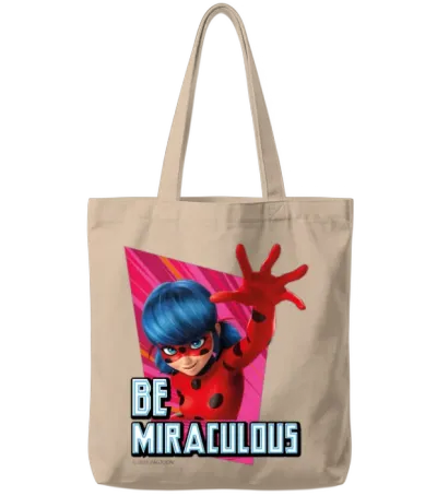 Miraculous Ladybug Be Miraculous Tote Bags - Natural