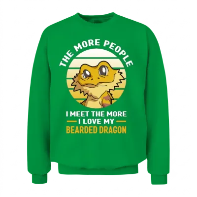 Bearded Dragons Unisex Sweatshirt - Irish Green