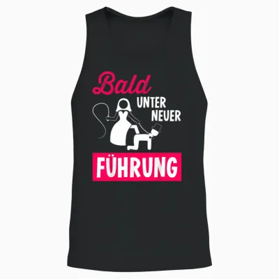 Jga Junggesellenabschied Bald Unter Neuer Führung Unisex Tank Top - Black