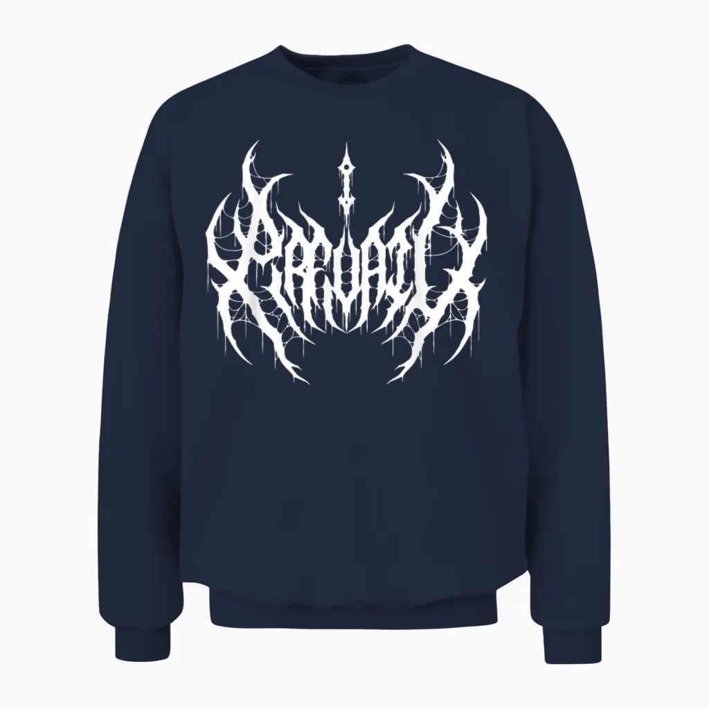 I Prevail Official Merchandise - Born to Suffer Unisex Sweatshirt in Navy