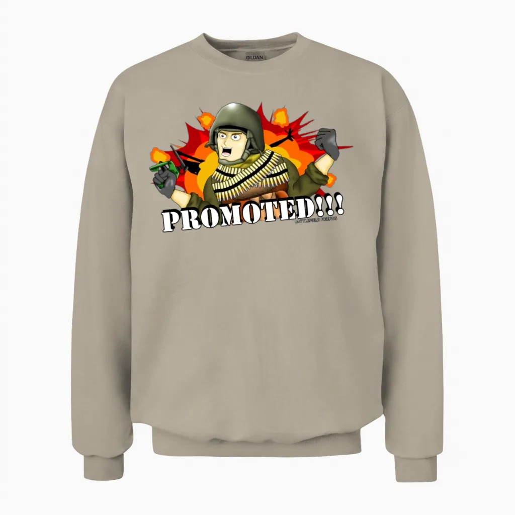Promoted! Hank & Jed Unisex Sweatshirt in Sand