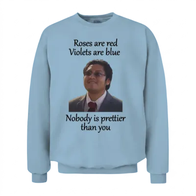 Nathan for You Salomon Flores Unisex Sweatshirt - Light Blue