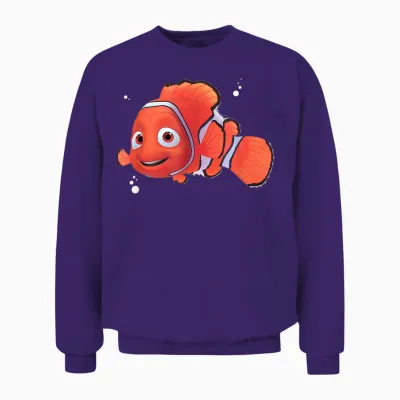 Pixar Finding Nemo Nemo Ocean Unisex Sweatshirt - Purple