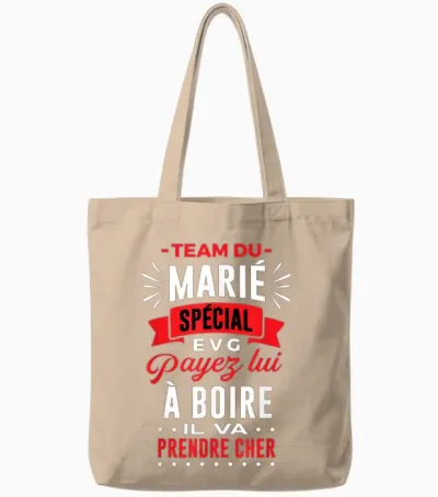 Special Evg Man Humor Bachelor Party Evg T-Shirt, Black Tote Bags - Natural