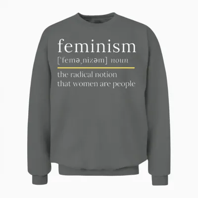 Feminism Noun Unisex Sweatshirt - Graphite Heather