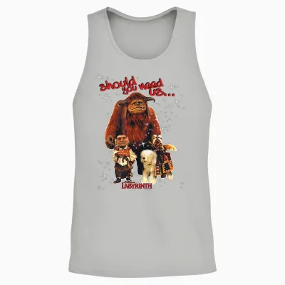 Labyrinth Should You Need Us Unisex Tank Top - Ash
