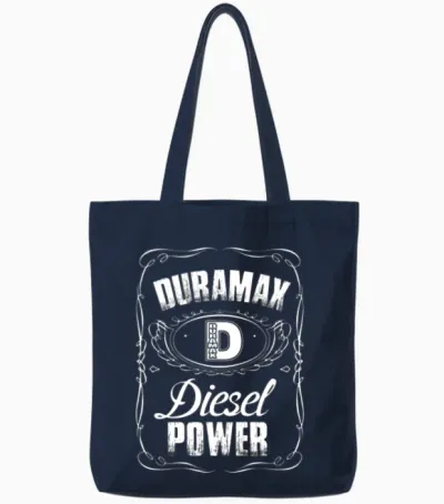 Duramax Diesel Power Tote Bags - Navy