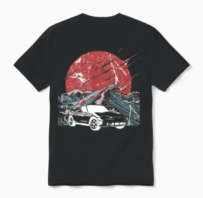 Mazda Miata Mx5 Old School Car Gift Unisex T-Shirt - Black