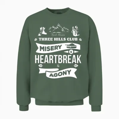 Fort Knox Three Hills Club Unisex Sweatshirt - Military Green