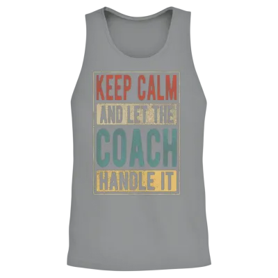 Coach Retro Gift Unisex Tank Top - Sport Grey