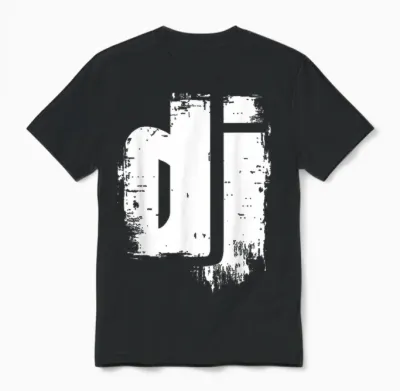 Mix1 Musik Dj Collection - Cooles Dj Grunge Musik - Du Bist Der Discjockey! Damen Dj T-Shirt, Schwarz, S Unisex T-Shirt - Black