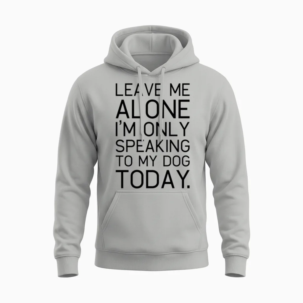 Only My Dog Understands. - Lovers Unisex Hoodie in Ash