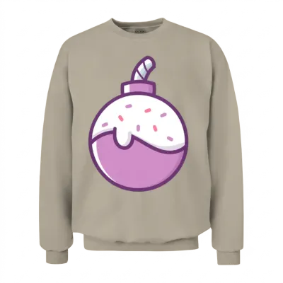 Classic Retro Gaming Bomb Unisex Sweatshirt - Sand
