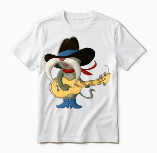 Uncle Pecos Unisex T-Shirt in White