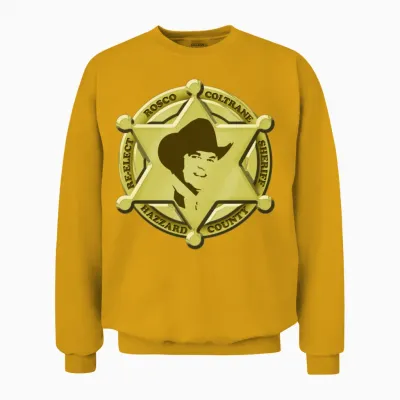 Rosco P. Coltrane Unisex Sweatshirt - Gold
