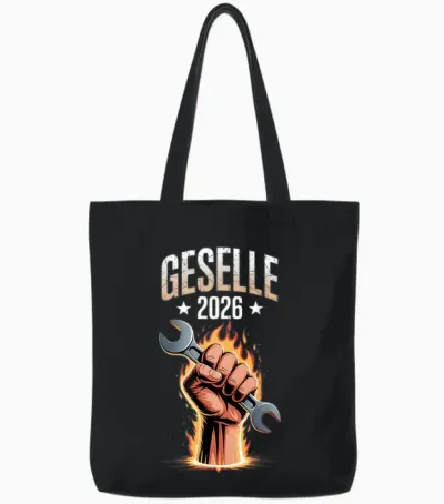 Geselle 2026 Companion Test Car Training Passed Tote Bags - Black