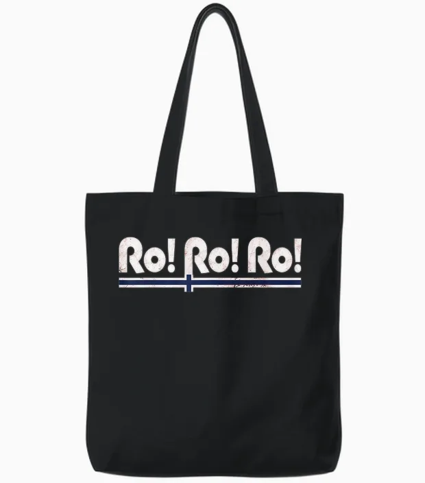 Norway Row, Norge Ro Shirt. Norwegian Flag Men, Women & Tote Bags in Black