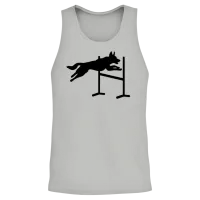Dog Agility Lovers Unisex Tank Top - Ash – 2