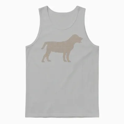 Dog Unisex Tank Top - Ash