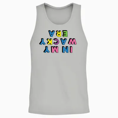 Wacky Costume Mismatch Day Outfit Unisex Tank Top - Ash