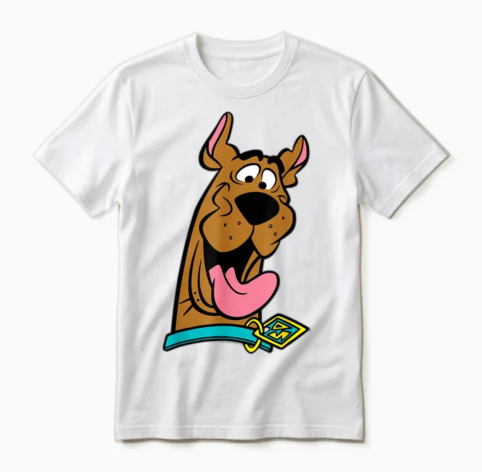 Scooby-Doo Scooby Happy Unisex T-Shirt in White